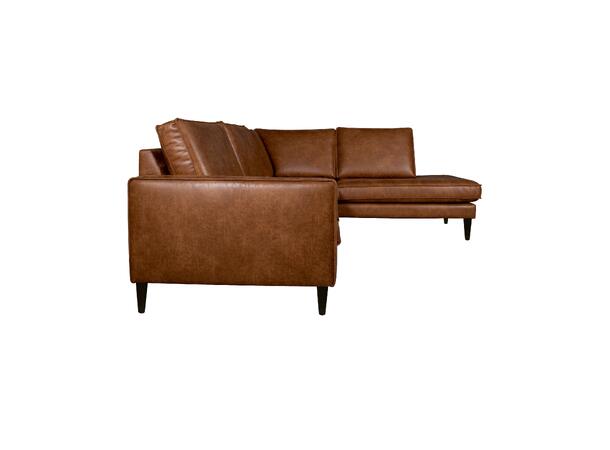 Dakota 2R hjørnesofa, Colorado Åpen ende, Colorado Cognac 3 