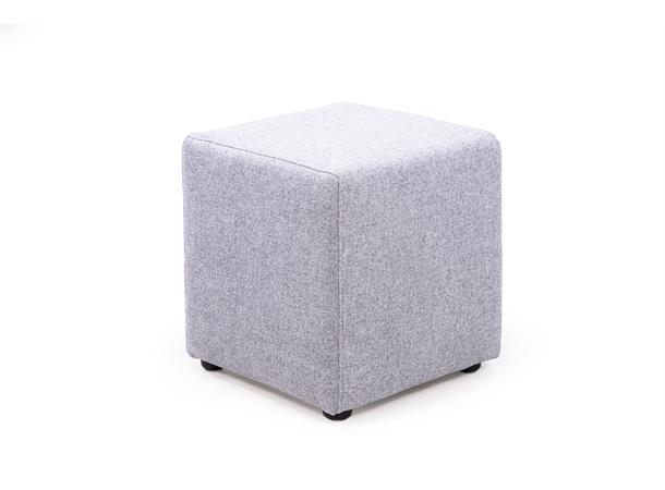 Domino 4 sofabord med 4 puffer, PG2 Svart, Urban 5 Salt&Pepper 