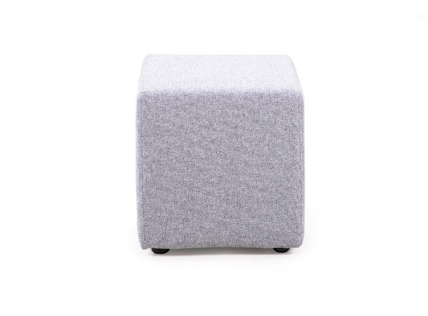 Domino 4 sofabord med 4 puffer, PG2 Svart, Urban 5 Salt&Pepper 