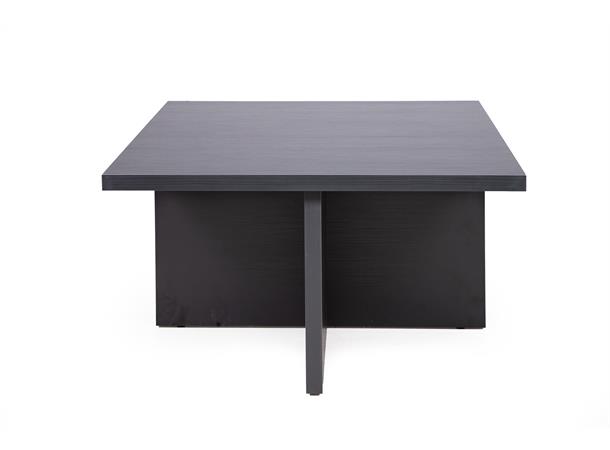 Domino 4 sofabord med 4 puffer, PG2 Svart, Urban 5 Salt&Pepper 