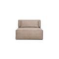 Diesel 1,5-seter uten arm, PGS Kazar 8 beige