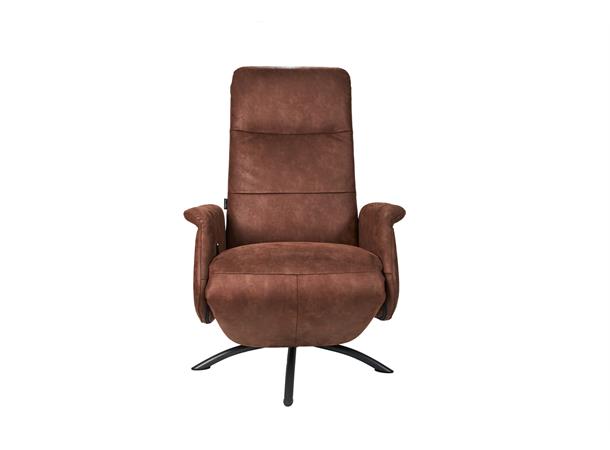 Trysil hvilestol m/fothviler, PG8 Bull 111 Tobacco 