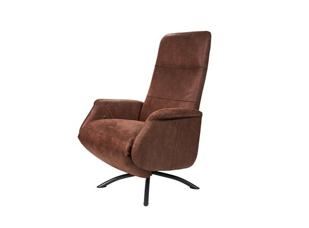 Trysil hvilestol m/fothviler, PG8 Bull 111 Tobacco 