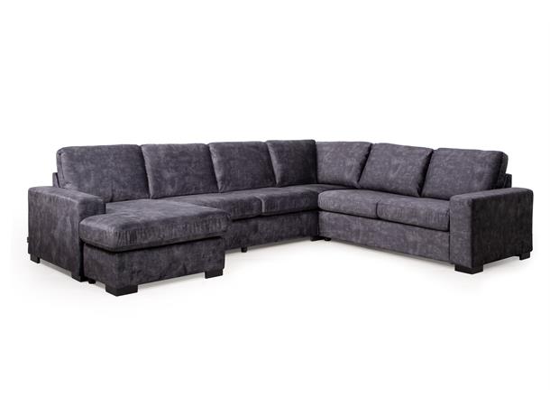 York 4 hjørnesofa, PG2 Med sjeselong, Venstre, Adore 67 