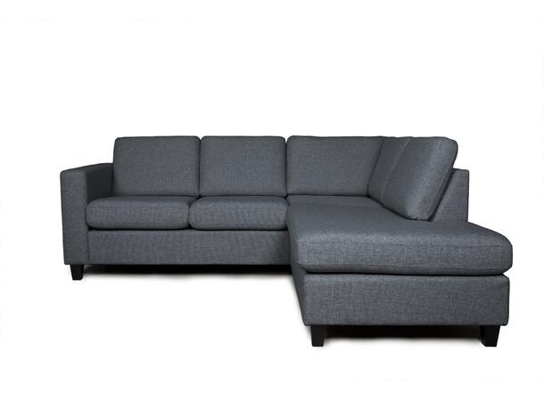 Grenoble 2R hjørnesofa, PG1 Åpen ende, Høyre, Abba V4P69 blue grey 