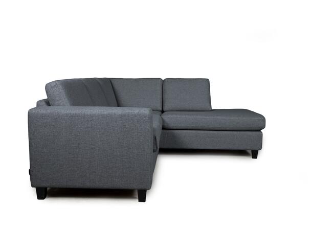 Grenoble 2R hjørnesofa, PG1 Åpen ende, Høyre, Abba V4P69 blue grey 