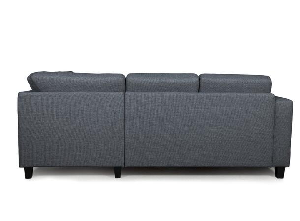 Grenoble 2R hjørnesofa, PG1 Åpen ende, Høyre, Abba V4P69 blue grey 
