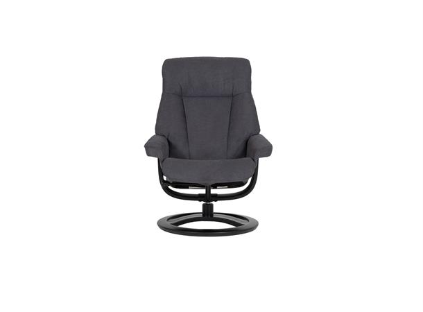 Atlanta hvilestol m/krakk, Medium, H2 Tekstil, Enjoy Graphite 