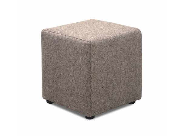 Domino 4 sofabord med 4 puffer, PG2 Svart, Urban 3 Brown 