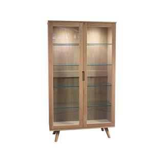 Noma vitrine med LED-lys 106x40x185 cm