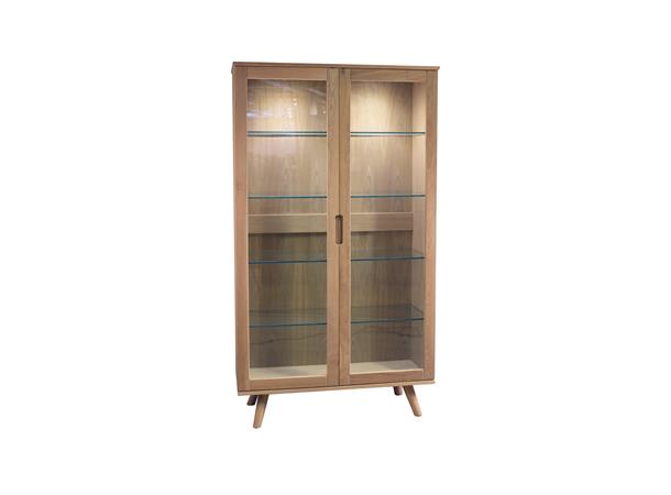 Noma vitrine med LED-lys 106x40x185 cm 