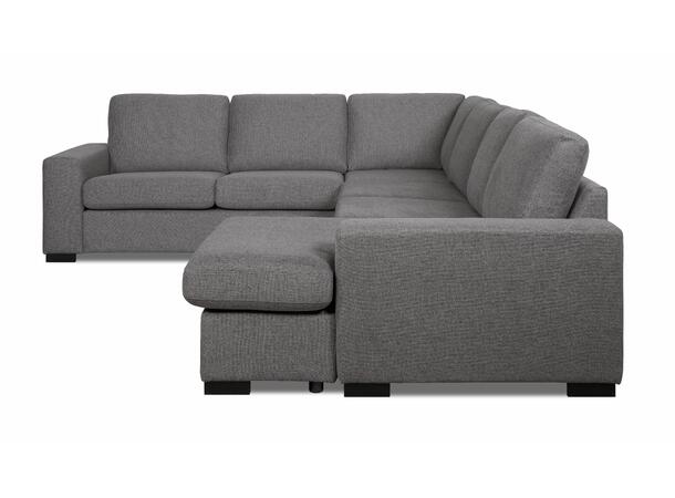 York 4 hjørnesofa, PG2 Med sjeselong, Høyre, Urban 6 antrazite 