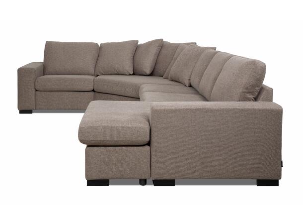 York 6XL u-sofa, PG2 Maxihjørne, Venstre, Urban 3 Brown 