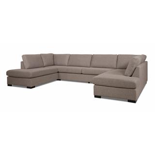 York 8 u-sofa, PG2 Urban 3 Brown