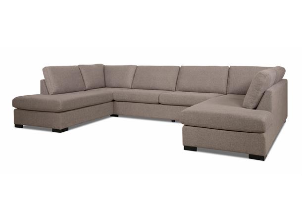 York 8 u-sofa, PG2 Urban 3 Brown 