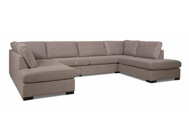 York 8 u-sofa, PG2 Urban 3 Brown 