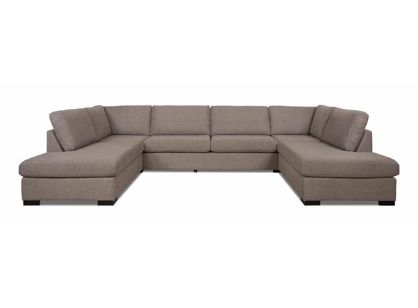 York 8 u-sofa, PG2 Urban 3 Brown 