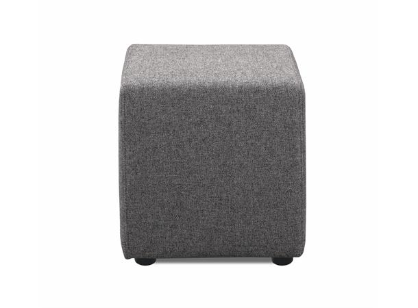 Domino 4 sofabord med 4 puffer, PG2 Svart, Urban 6 antrazite 