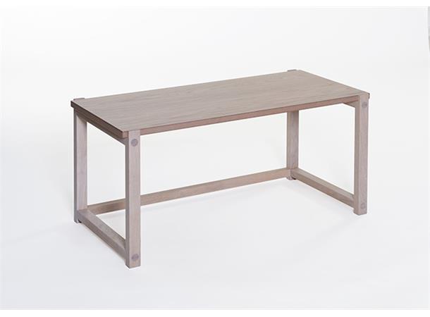 Duo 100 Sofabord, Hvitpigmentert eik 