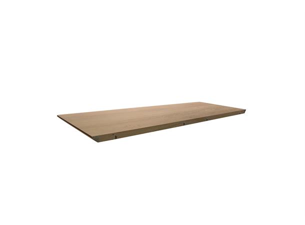 Kvitfjell klaff 140 X 45 cm, Hvitpigmentert eikefinér 