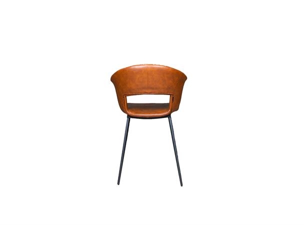 Tora spisestol Pu, cognac 