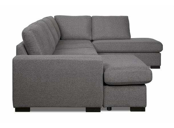 York 3 u-sofa, PG2 Høyre, Urban 6 antrazite 