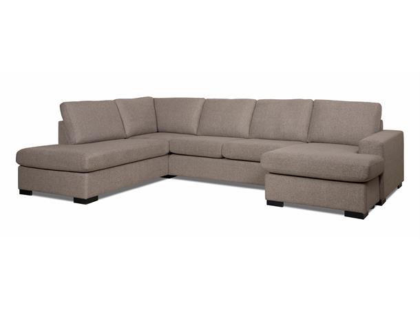 York 3 u-sofa, PG2 Venstre, Urban 3 Brown 