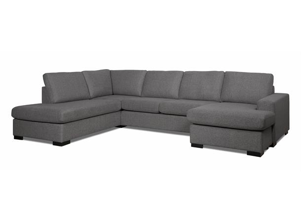 York 3 u-sofa, PG2 Venstre, Urban 6 antrazite 