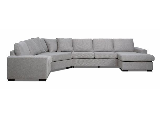 York 6XL u-sofa, PG2 Maxihjørne, Venstre, Urban 5 Salt&Pepper 