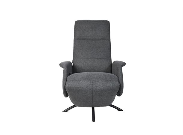 Trysil hvilestol m/fothviler, PG2 Austin 19 Antracithe 