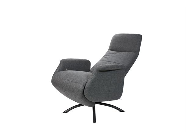 Trysil hvilestol m/fothviler, PG2 Austin 19 Antracithe 