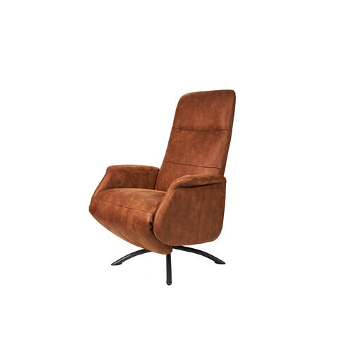 Trysil hvilestol m/fothviler, PG8 Bull 09 Camel