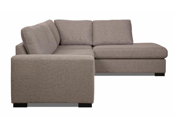York 2 hjørnesofa, PG2 Åpen ende, Høyre, Urban 3 Brown 