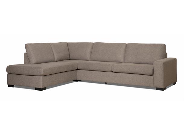 York 2 hjørnesofa, PG2 Åpen ende, Venstre, Urban 3 Brown 