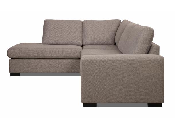 York 2 hjørnesofa, PG2 Åpen ende, Venstre, Urban 3 Brown 