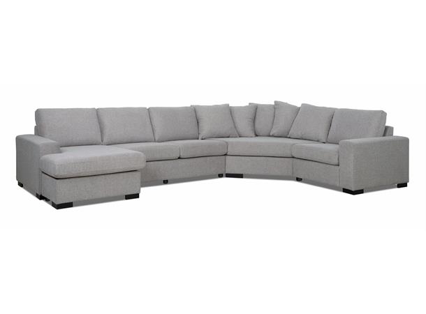 York 6XR u-sofa, PG2 Maxihjørne, Høyre, Urban 5 Salt&Pepper 