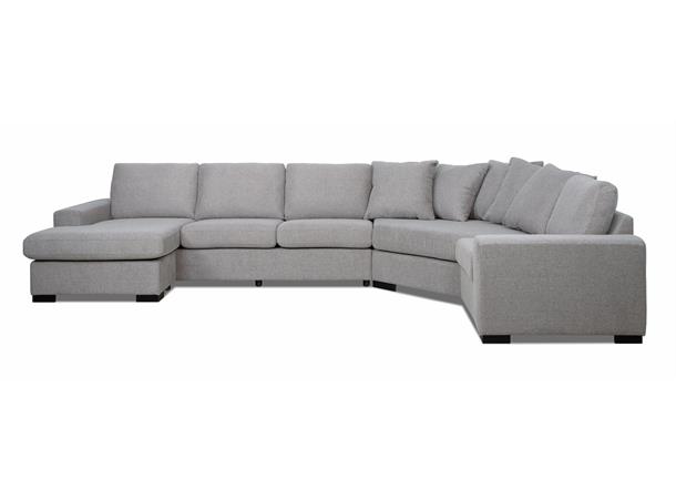 York 6XR u-sofa, PG2 Maxihjørne, Høyre, Urban 5 Salt&Pepper 