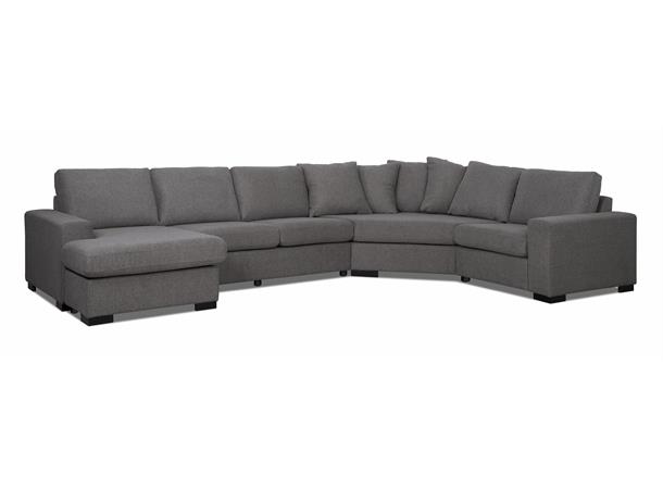 York 6XR u-sofa, PG2 Maxihjørne, Høyre, Urban 6 antrazite 