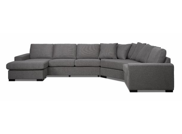 York 6XR u-sofa, PG2 Maxihjørne, Høyre, Urban 6 antrazite 