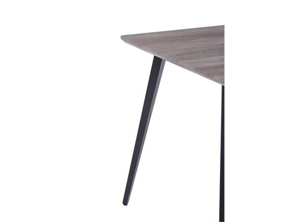 Thomas spisebord 120x80 cm, lys papirfolie 