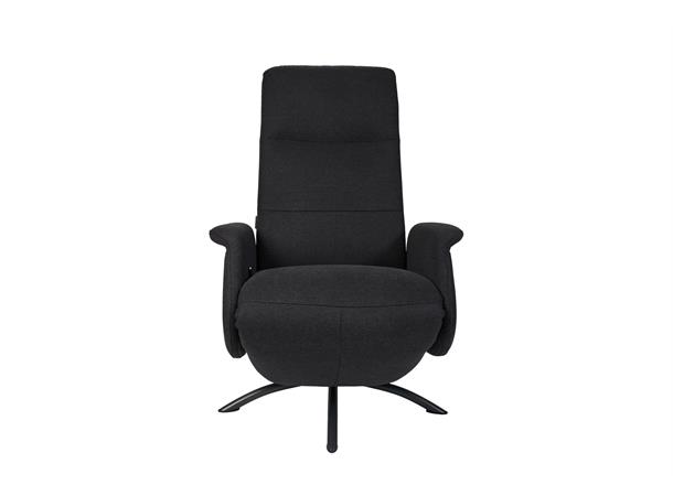Trysil hvilestol m/fothviler, PG2 Austin 21 Black 