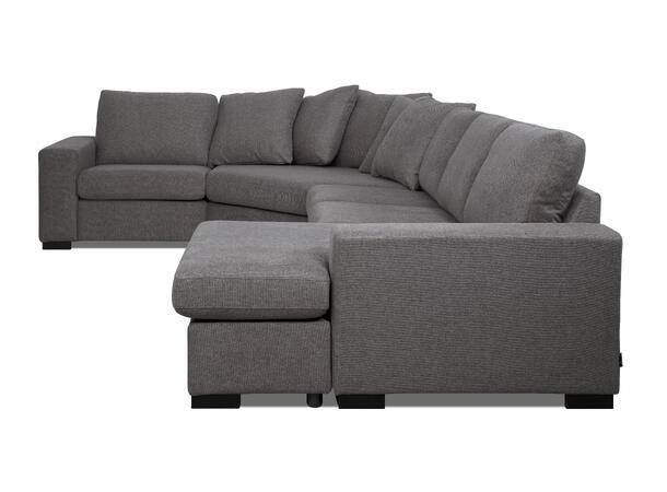 York 6XL u-sofa, PG2 Maxihjørne, Venstre, Urban 6 antrazite 
