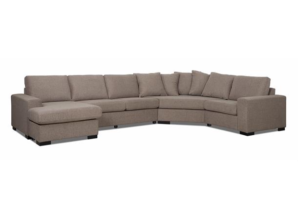 York 6XR u-sofa, PG2 Maxihjørne, Høyre, Urban 3 Brown 