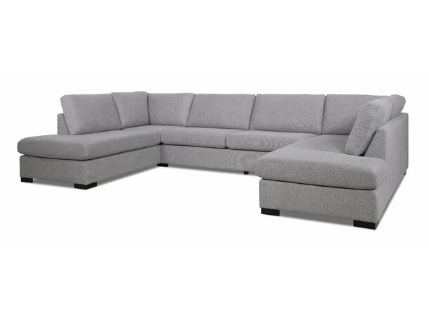 York 8 u-sofa, PG2 Urban 5 Salt&Pepper 