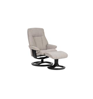 Atlanta hvilestol m/krakk, Medium, H2 Tekstil, Enjoy Rabbit