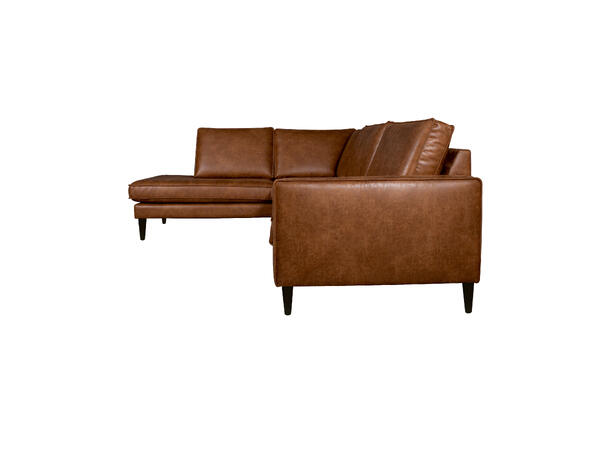 Dakota 2L hjørnesofa, Colorado Åpen ende, Colorado Cognac 3 