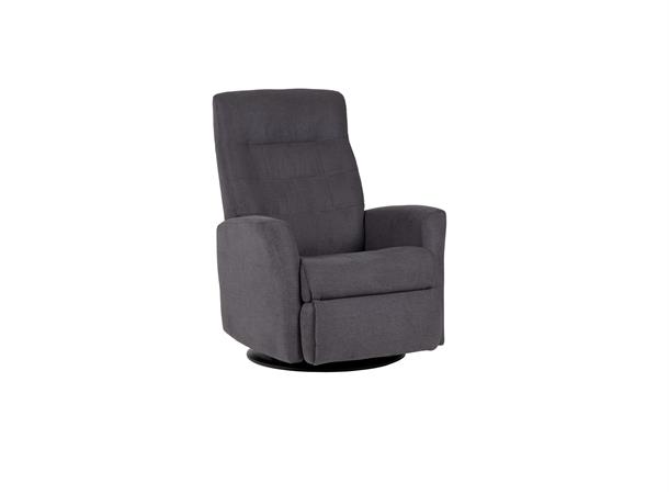 Queen recliner manuell, H2 Tekstil, Enjoy Graphite 