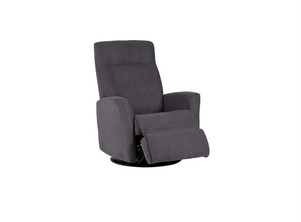 Queen recliner manuell, H2 Tekstil, Enjoy Graphite 