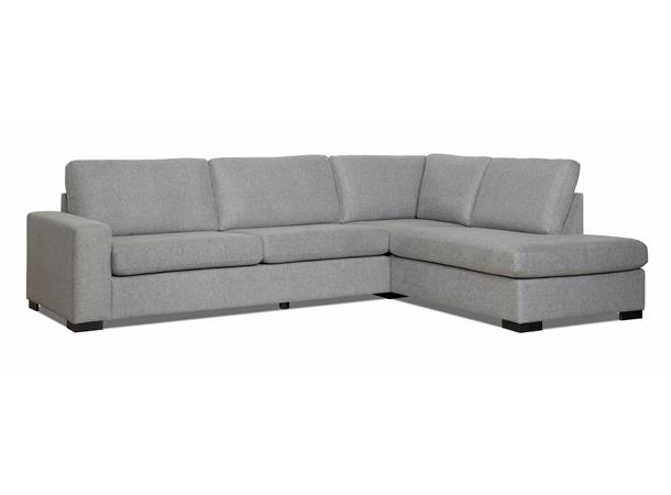 York 2 hjørnesofa, PG2 Åpen ende, Høyre, Urban 5 Salt&Pepper 
