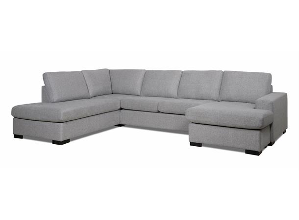 York 3 u-sofa, PG2 Venstre, Urban 5 Salt&Pepper 